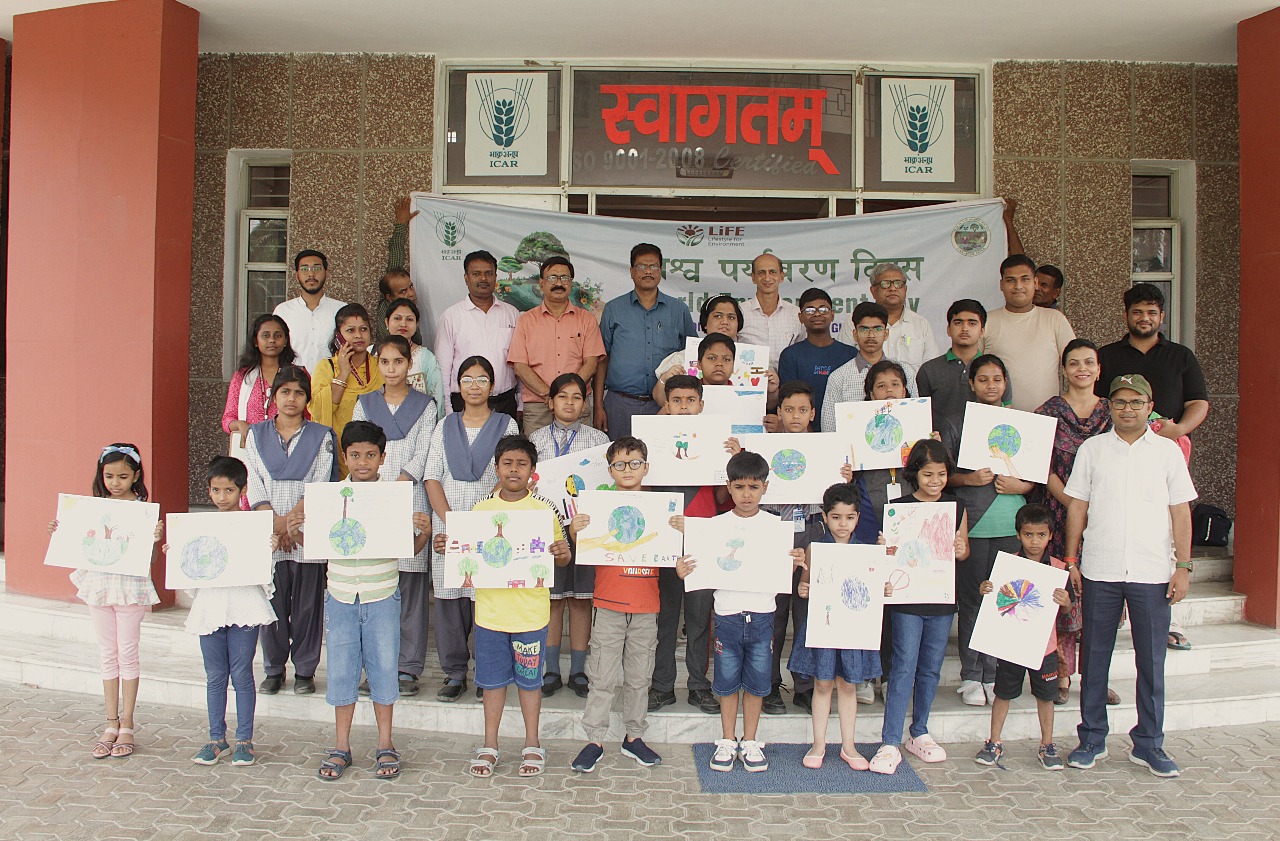 कृषि अनुसंधान परिसर, पटना में विश्व पर्यावरण दिवस 2025 का उत्साहपूर्वक आयोजन