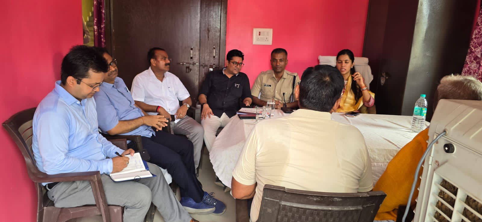 तुतला धाम में सावन मेले और सुरक्षा व्यवस्था को लेकर डीएम व एसपी ने किया  निरीक्षण