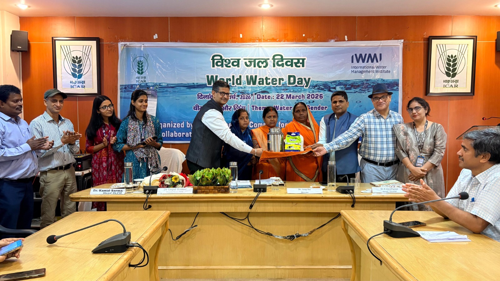 जल प्रबंधन और लैंगिक समानता पर जोर, किसानों-वैज्ञानिकों ने साझा किए अनुभव