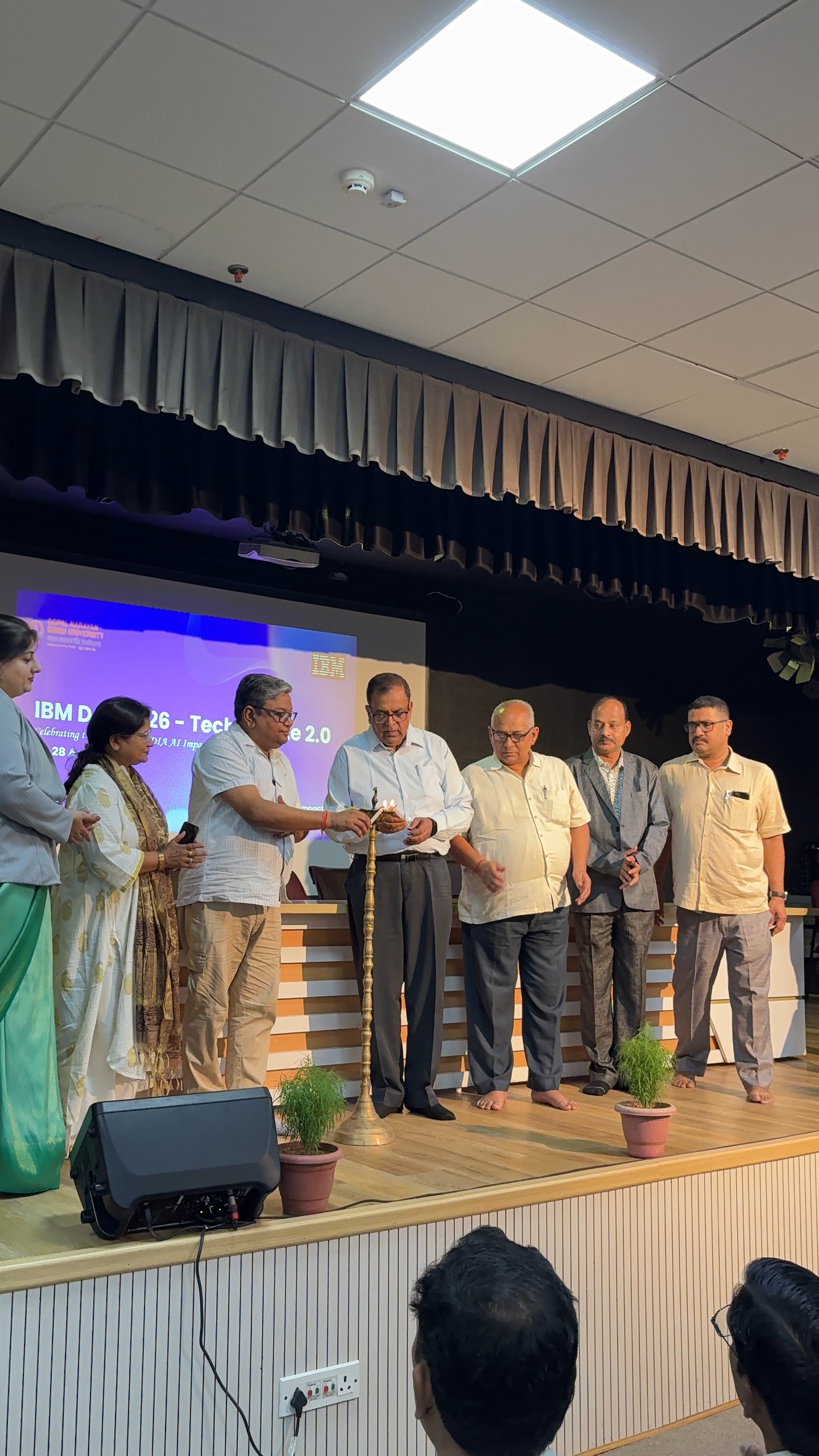 जीएनएसयू में “आईबीएम दिवस 2026 – टेक्नोवेट 2.0” का भव्य आयोजन, नवाचार और एआई पर केंद्रित रहा कार्यक्रम